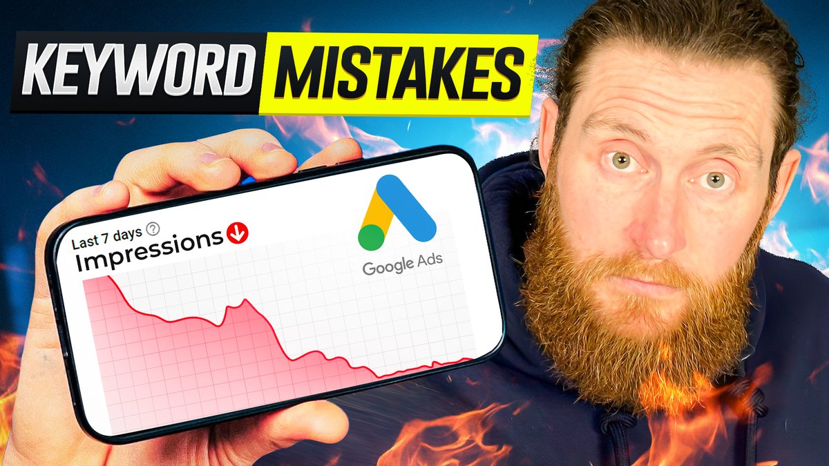 🚨 Avoid These Costly Mistakes in Your Google Ads Campaigns! 🚨

#GoogleAds #AdvertisingTips #DigitalMarketingSuccess

youtube.com/watch?v=0BCnf_…
