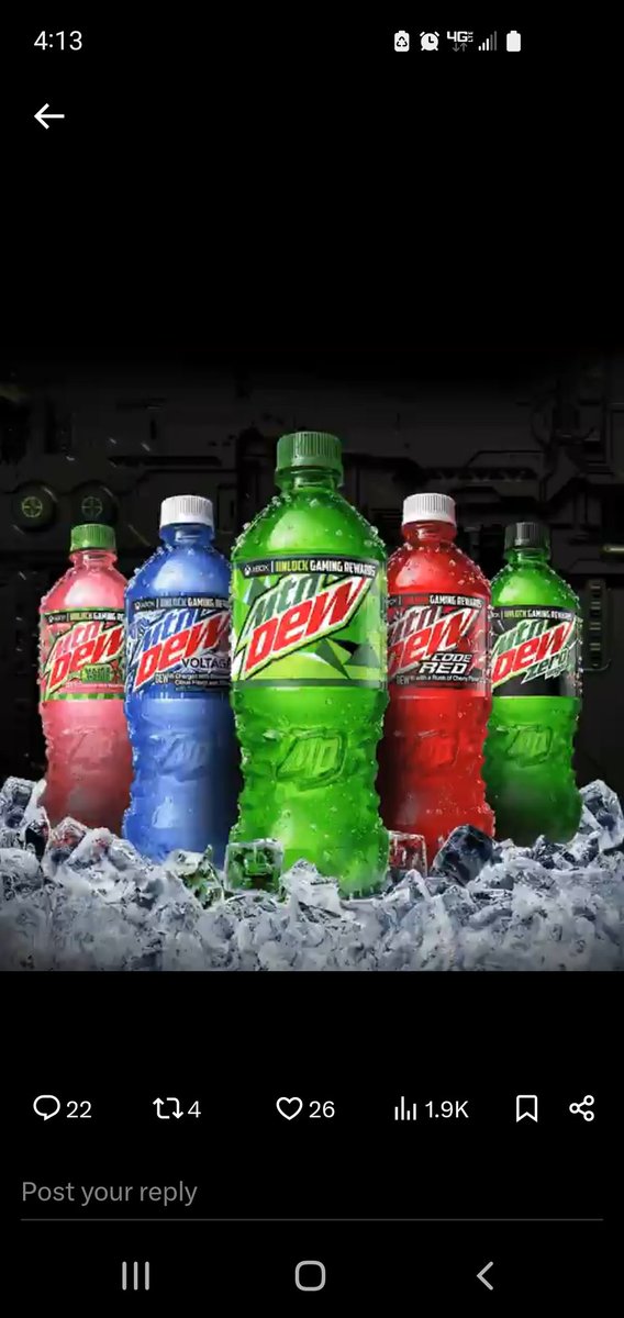 @MTNDEWGaming Let's goooo CODE RED FOR THE WIN #mtndew