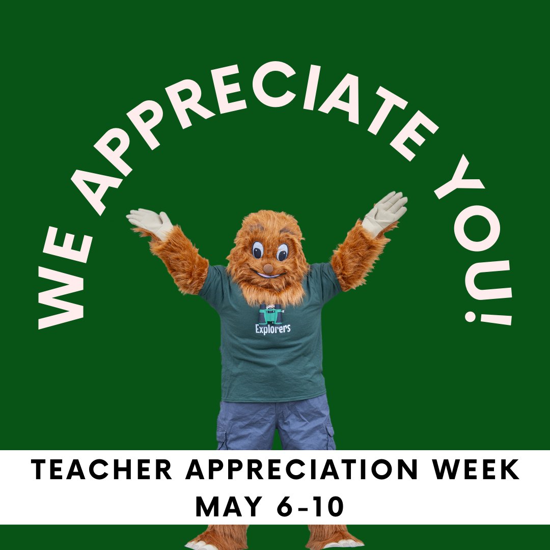 EBEPrincipal's tweet photo. This week (May 6th-10th) is Teacher Appreciation Week. We are so thankful for all of the amazing teachers here at Elger Bay and all of the hard work they do daily in support of our students and families. Thank you for all that you do! #elgerbayexplorers https://t.co/oXB2JVkjUj