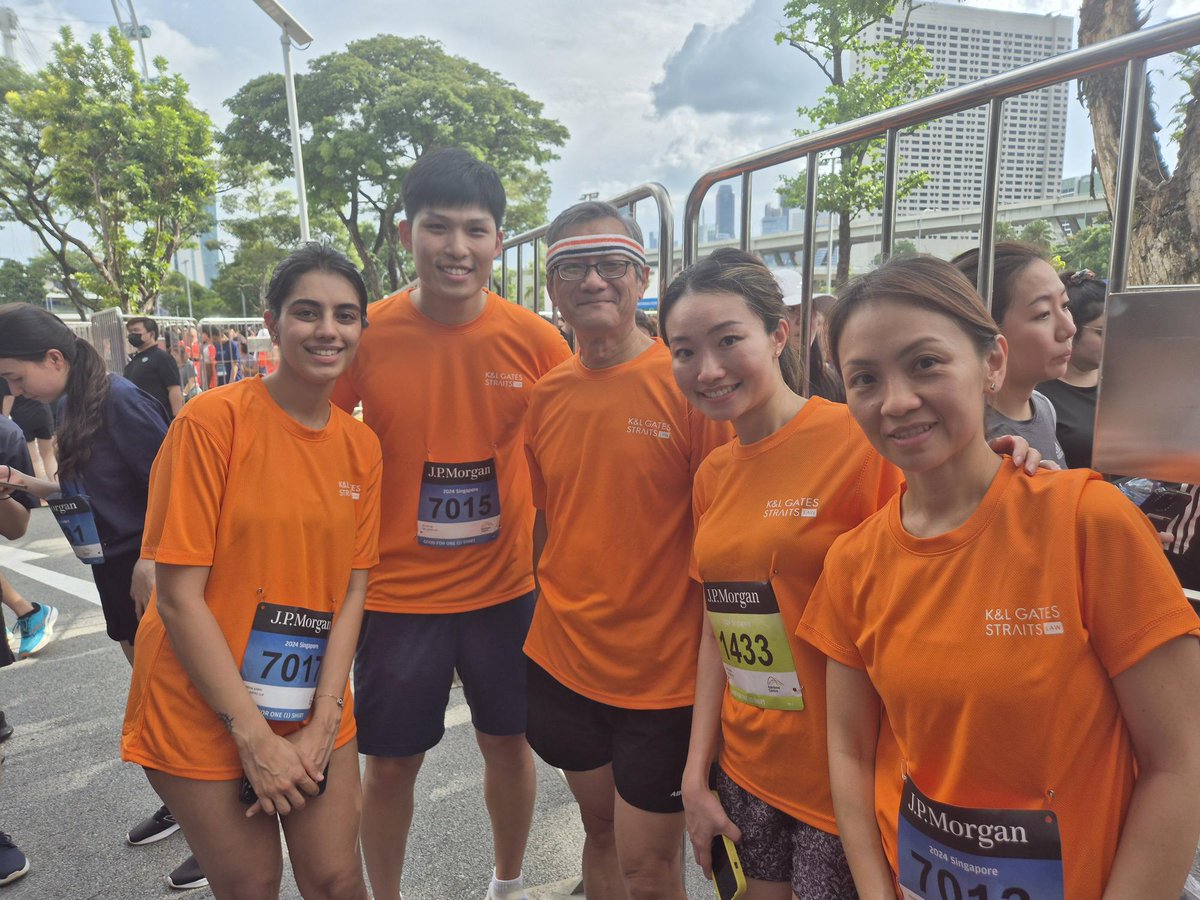 Our Singapore office participated in this year's J.P. Morgan Corporate Challenge - the world's largest corporate running event. Well done to the team for completing the 5.6KM race and helping support Rainbow Centre, which creates opportunities for people with disabilities.