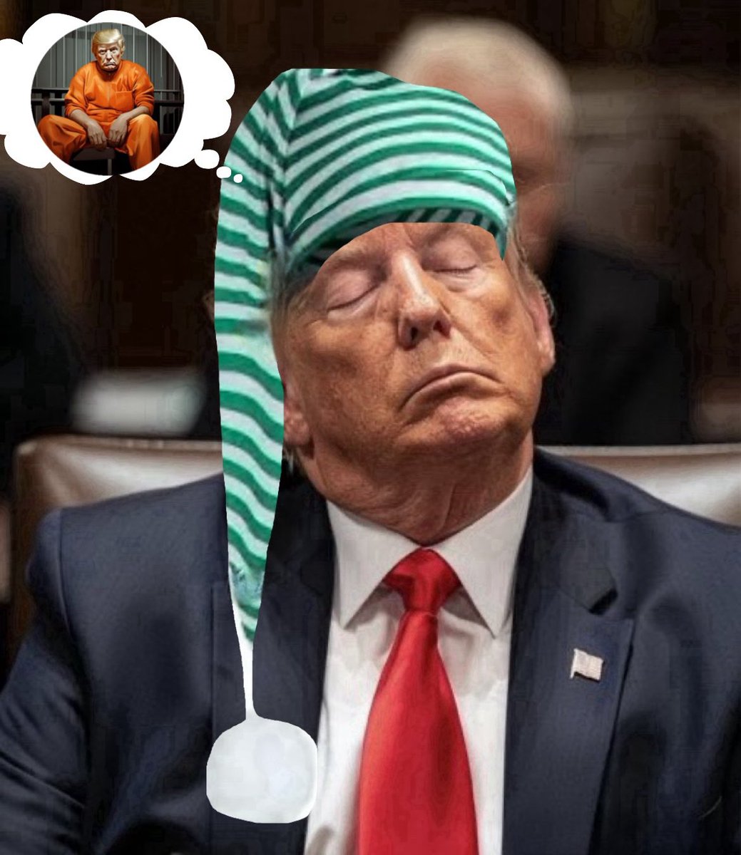 Who did this? #SleepyDonald #TrumpTrial cc: @POTUS