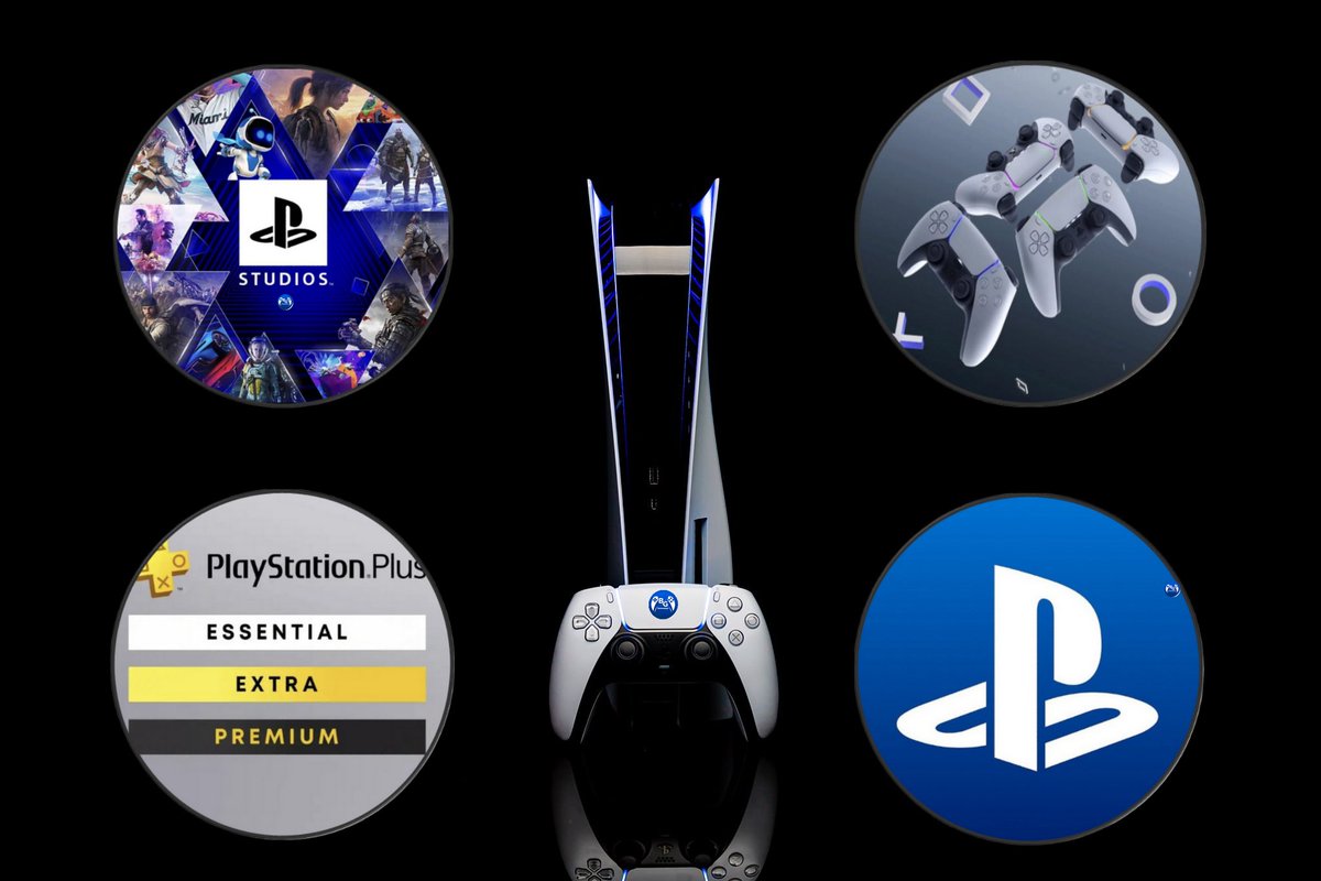 What is the main reason you chose the King PS5: 1- Strong exclusives. 2- The DualSense controller and its features. 3- PlayStation Plus service. 4- Just your love for the PlayStation brand.♥️