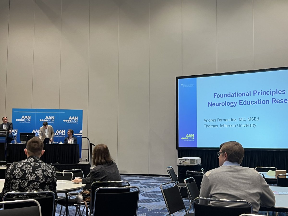 From #theory to #publication. Making sense of the methodological madness in #MedEd #HPE scholarship. Wonderful overview with @AndresFdezMD @drpearcekorb and @RoyStrowdMD. #AANAM #NEAT #NeuroEd