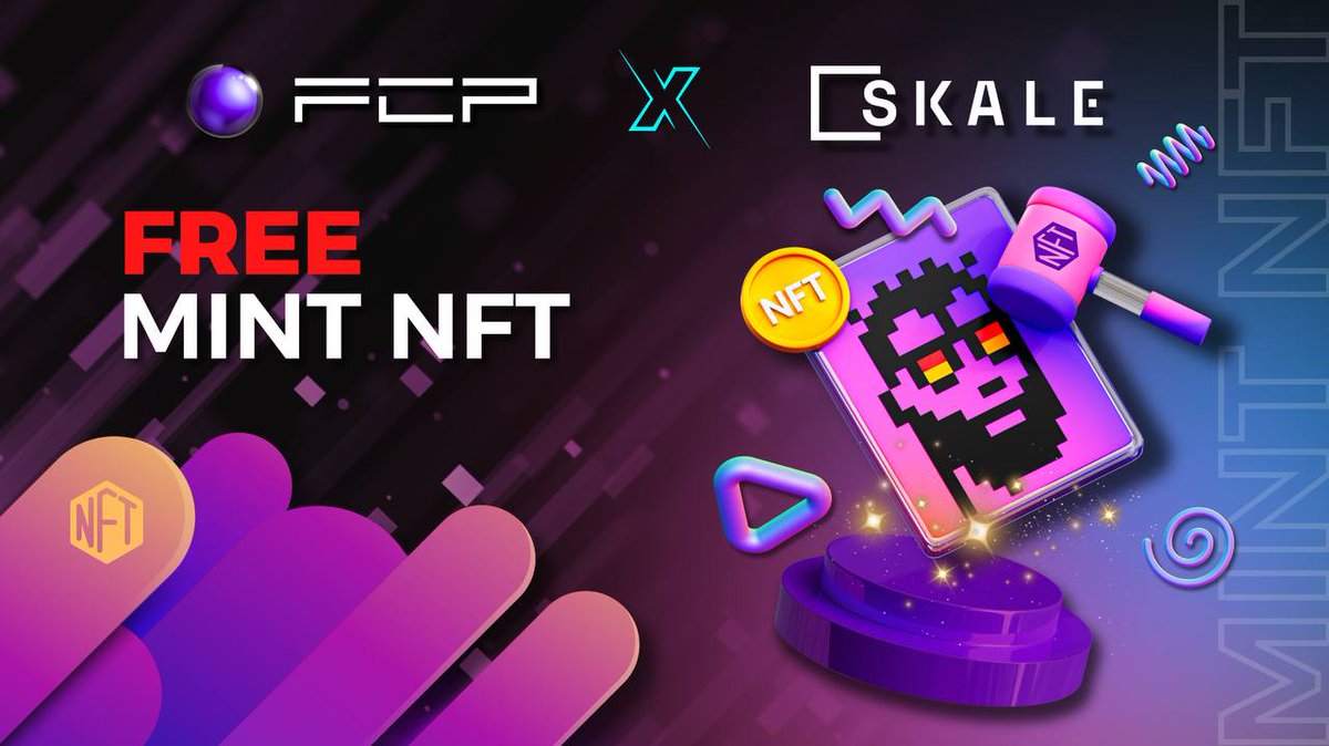 👋🏼 Hi, guys!
📢 FREE MINT NFT on SKALE network

🚨 Mint time is limited!
🎮 For early players only!

1️⃣ Go to (so far, only in the browser):
flokicyberpunk.com
2️⃣ Connect your MetaMask wallet (Nebula Gaming Hub)
3️⃣ Click MINT
4️⃣ Get a FREE NFT

#FCP #SKALE
