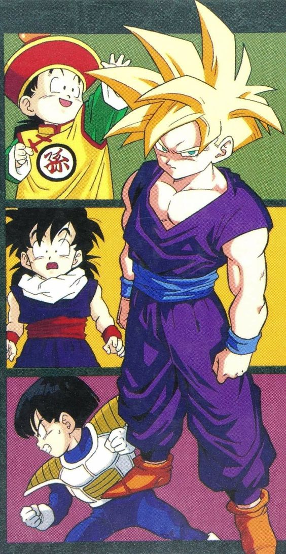 Gohan by Toriyama 
Toriyama's colors / Carddass colors