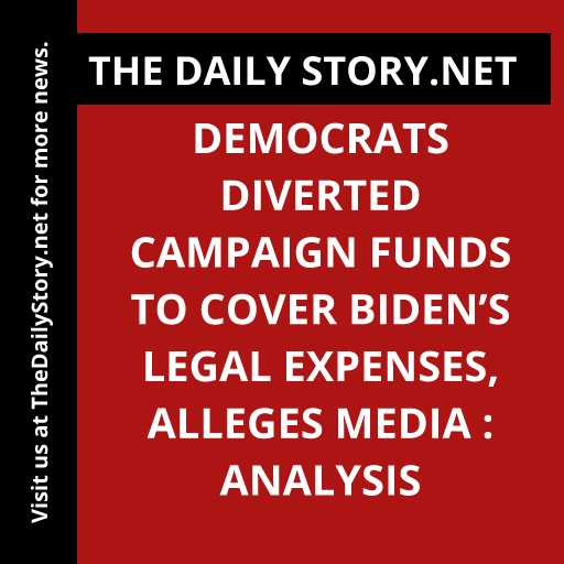 'Explosive allegation: Dems divert campaign funds to cover Biden's legal expenses? Media analysis reveals shocking details! #Democrats #LegalExpenses #CampaignFunds'
Read more: thedailystory.net/democrats-dive…