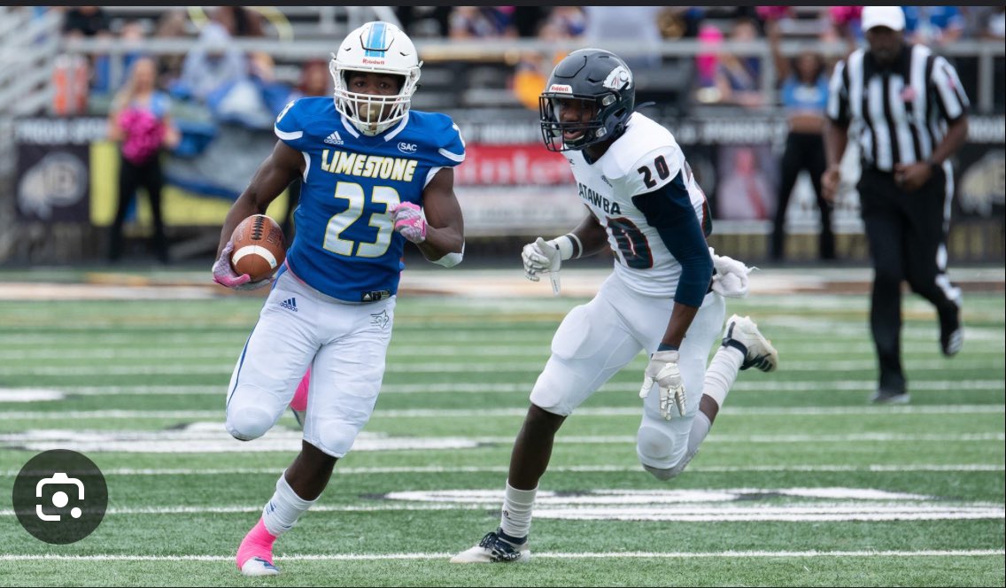 #AGTG Blessed to receive an offer from <a href="/LimestoneFB/">Limestone Football</a>. <a href="/Nate_Garner_75/">Nate Garner</a> <a href="/LeesvilleFB/">Pride Football</a> <a href="/TrenchesElite/">Trenches Elite OL/DL Training</a> <a href="/FBRecruitLRHS/">Leesville Rd High School Football Recruiting</a>