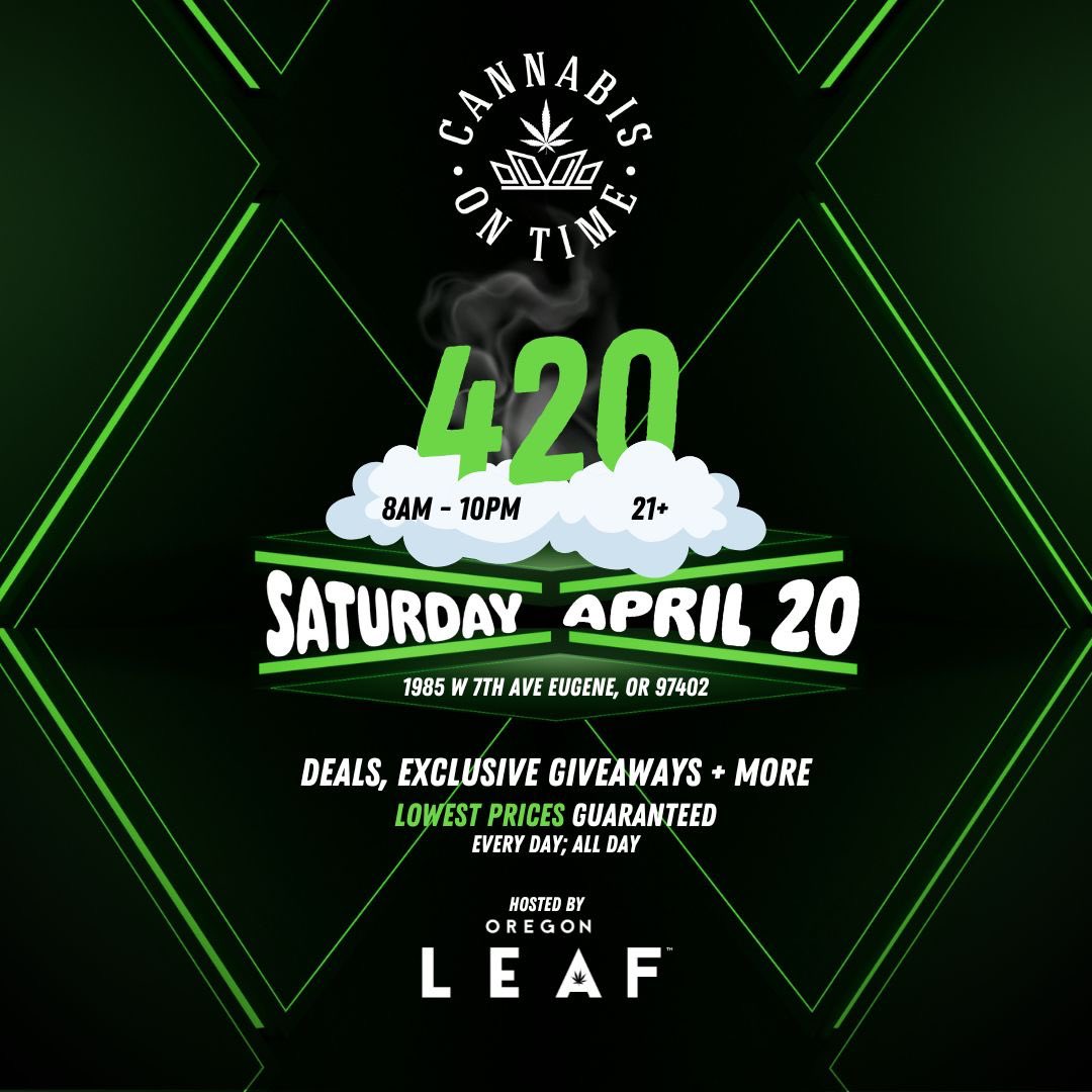 Don't miss out on the biggest event for our community #420 We are going to have the sickest deals, 🎧music, raffles 🎟️ and surprises all day long 😎 Bring your friends and hangout with us 🙌

#event #oregon #discountstore #lowprices #friends