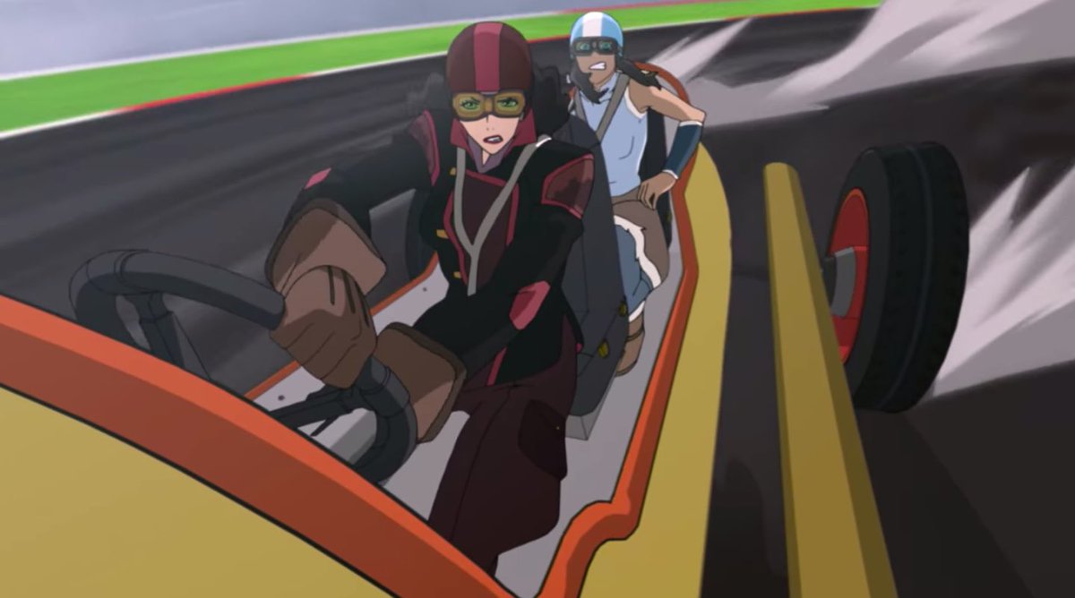 Asami had the most powerful being in their universe SCARED in that car for a minute lmaooo