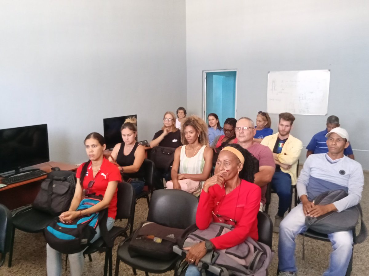 Inicia jornada de trabajo en #VillaClara para la implementación de la Suite de Inteligencia Deportiva. Una solución informatica de CIDC, Xetid y el Parque Científico Tecnológico de Matanzas. #JovebClubTeConecta Juntos por la #TransformaciónDigital