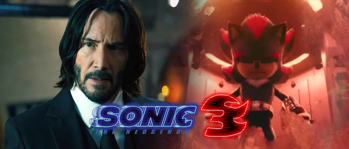 ¡QUEEEEEE! Keanu Reeves será Shadow en 'SONIC 3'