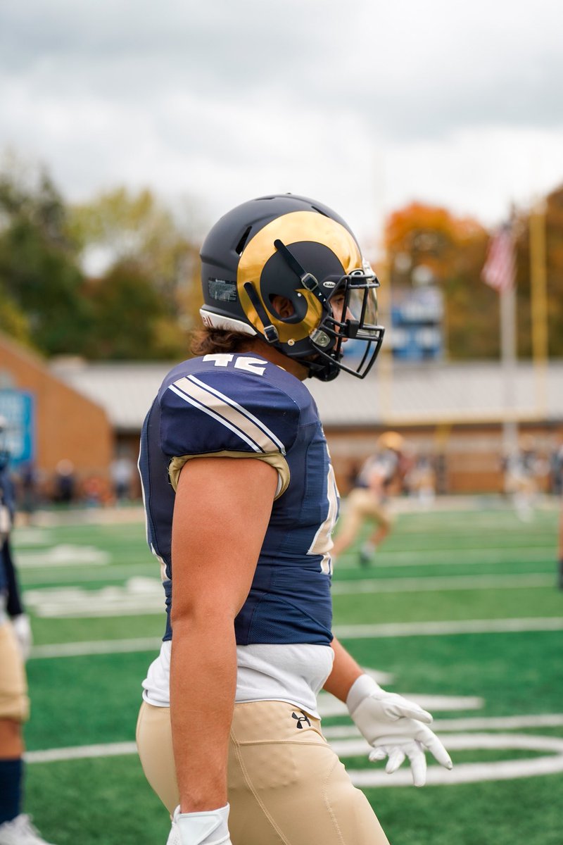 Officially in the transfer portal, I wanna say thank you to <a href="/CoachMcCook/">Ernie McCook🇺🇸</a> for the opportunity to be apart of a great program. With that being said i’m looking to get back on the defensive side of the ball after playing TE/FB this past year. 4 Years of eligibility left.