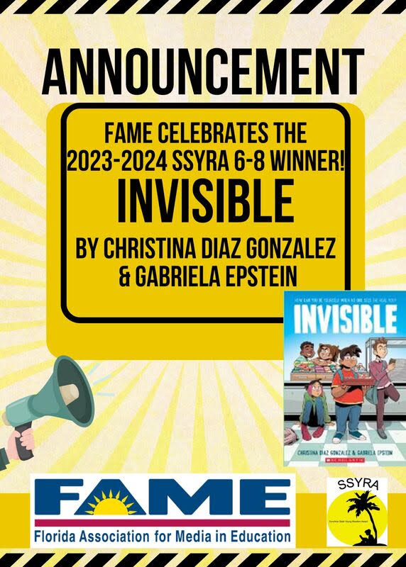 Congratulations to 'Invisible' for being voted on as the SSYRA 6-8 Winner!