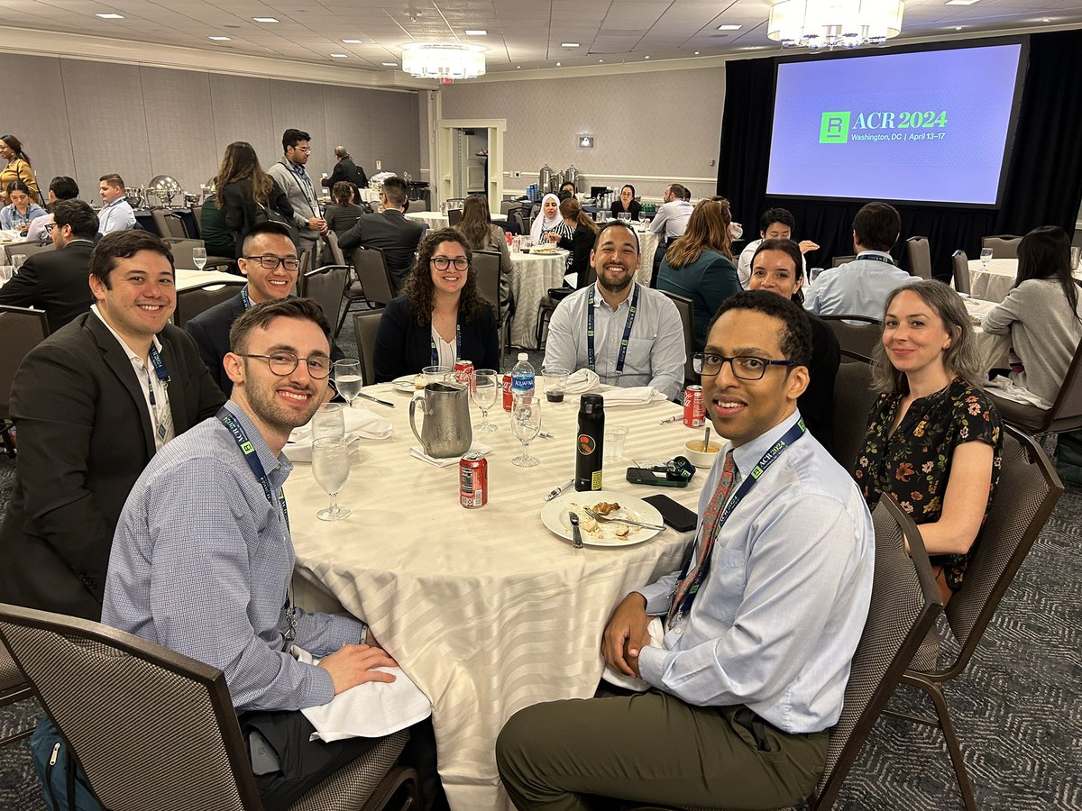 DO_Radiology's tweet photo. Incredible turnout at the @ACRRFS & MSS luncheon! #MedStudents #futureradres #ACR2024 #FocusedForwardTogether https://t.co/V7vE2AfDYH
