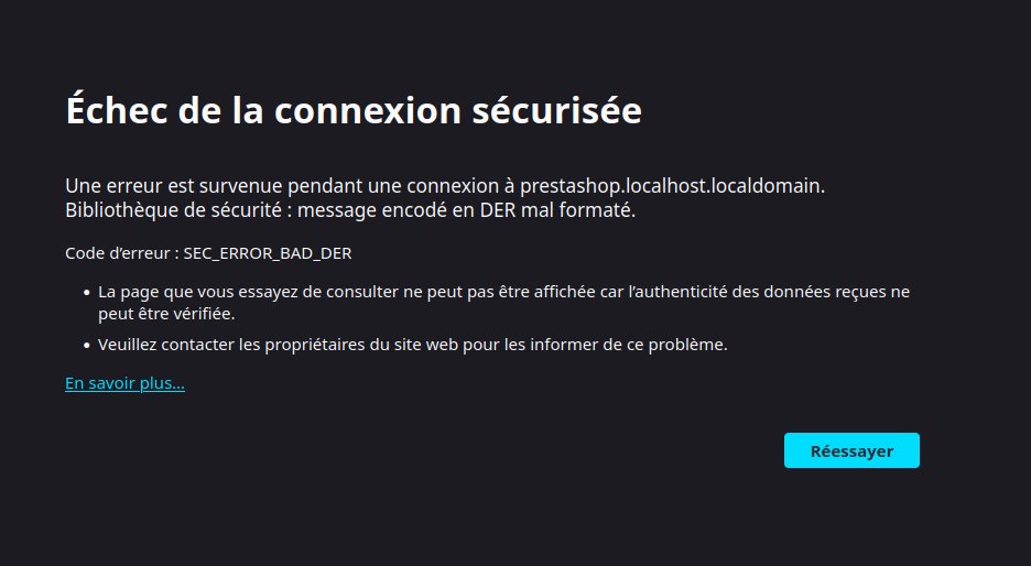 Autre blague x509. Je tente de jouer avec du nameConstraints. Firefox me sort du « BAD_DER » alors que OpenSSL, curl et wget sont contents. Une idée ? 🤔

Les certs : paste.imirhil.fr/?ab6c8cacb1d88…
OpenSSL, Curl, Wget : ✅
Firefox : ❌