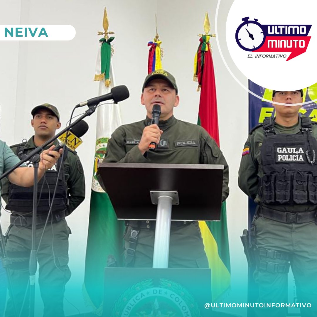 UltimoMinutocol's tweet photo. #UltimoMinuto @GaulaPolicia Comando especial Antiextorsión y Antisecuestro CEAEX llegó para consolidar la seguridad en Neiva

Grupo especial destinado por la Dirección Antisecuestro y Antiextorsión para fortalecer la lucha contra la extorsión https://t.co/mSI1UnLxd2