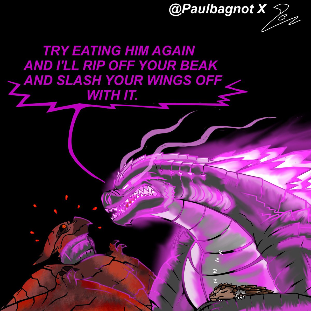 Continuation of mama bear goji taking care of his small pangolin boy

#MonsterVerse #Continuethemonsterverse #GodzillaXKong #godzillakingofthemonsters #GodzillaXKongTheNewEmpire #gxk #gxk3 #Godzilla #Anguirus #Amhuluk #Rodan