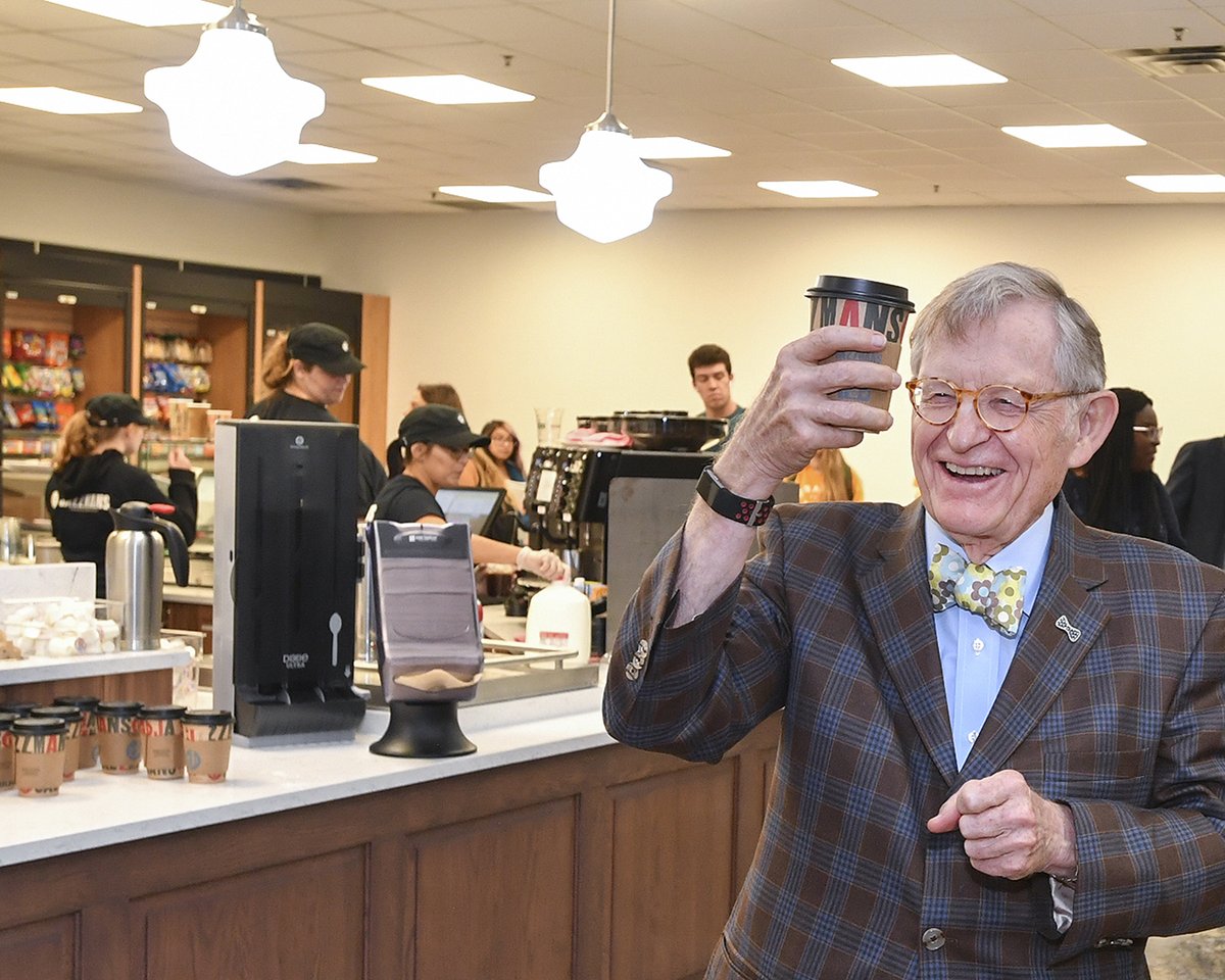 Finals week has its perks! 🤩 Get a FREE small coffee or $1 off any other drink at Jazzmans, Starbucks at UPlace and Bits 'n Bytes. Valid April 26 through May 3.