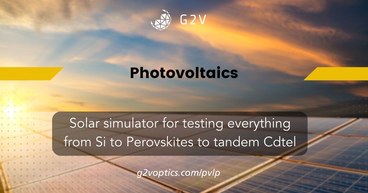 What types of solar cell technologies can I test with your solar simulators? If you are studying it and it requires light, there is a good chance we can test it. #Photovoltaics, #Silicon, #Perovskites, #EngineeredSunlight buff.ly/3VYHXOe