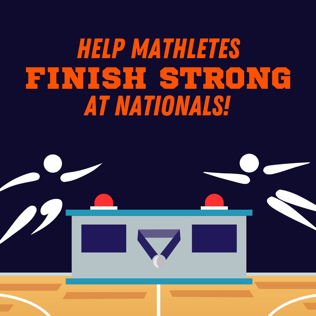 Nationals are less than a month away! 224 Mathletes from across the country are preparing to go for gold in DC 🏆 You can help them and other middle school students finish the school year strong! Donate to support resources that will help them succeed at mathcounts.org/donate