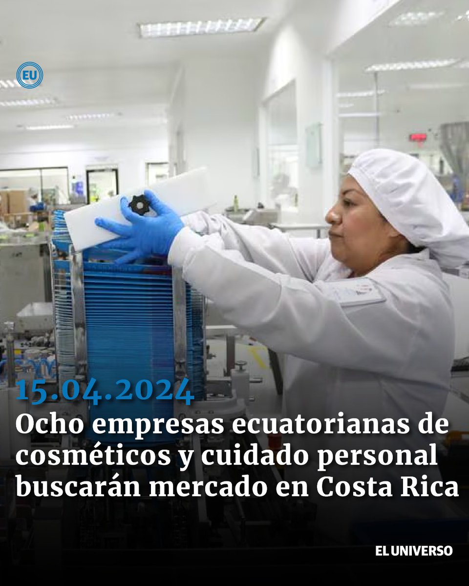 Empresarios buscan promocionar sus productos a poco de que entre en vigencia el acuerdo comercial firmado entre Ecuador y Costa Rica. ow.ly/tXSS50RgCxF