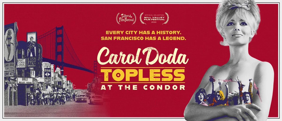 #Dallas: Win Free Passes To See #CarolDodaToplessAtTheCondor @Picturehouses @MarloMcKenzie @CarolDodaMovie @ParkerFilmCo @Screenings