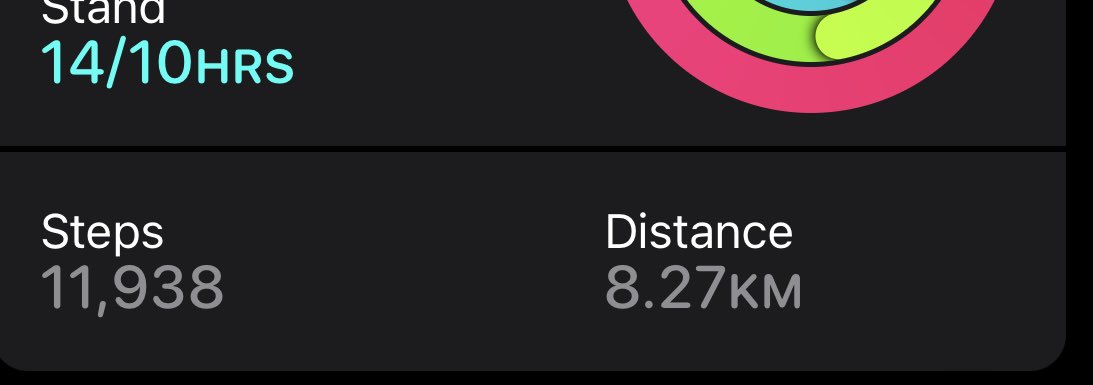 No I’ve not been out walking, I’ve just been in reception all day. How is it possible to walk 8km by 3pm just being in the classroom all day 😆