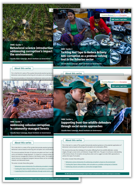 Targeting Natural Resource Corruption (@tnrcproject) on Twitter photo 💡 How can social norms and behavior change approaches help practitioners address #corruption in #conservation? This series of four guides, developed by the <a href="/BaselInstitute/">Basel Institute on Governance</a> under <a href="/TNRCproject/">Targeting Natural Resource Corruption</a>, offers practical guidance on potential applications: worldwildlife.org/pages/tnrc-gui… 💡 How can social norms and behavior change approaches help practitioners address #corruption in #conservation? This series of four guides, developed by the <a href="/BaselInstitute/">Basel Institute on Governance</a> under <a href="/TNRCproject/">Targeting Natural Resource Corruption</a>, offers practical guidance on potential applications: worldwildlife.org/pages/tnrc-gui…