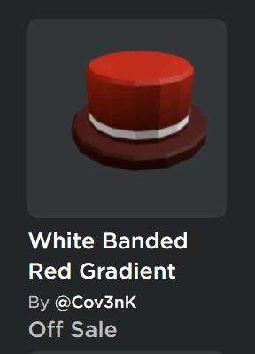 (i think) this is the FIRST EVER #Roblox Public UGC item... and it's a shaded flat top hat with robuilder gradiant 😭no hate of course