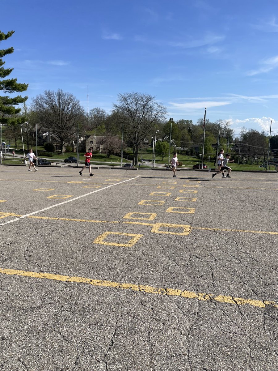 Mt Vernon Running Club on this beautiful day!