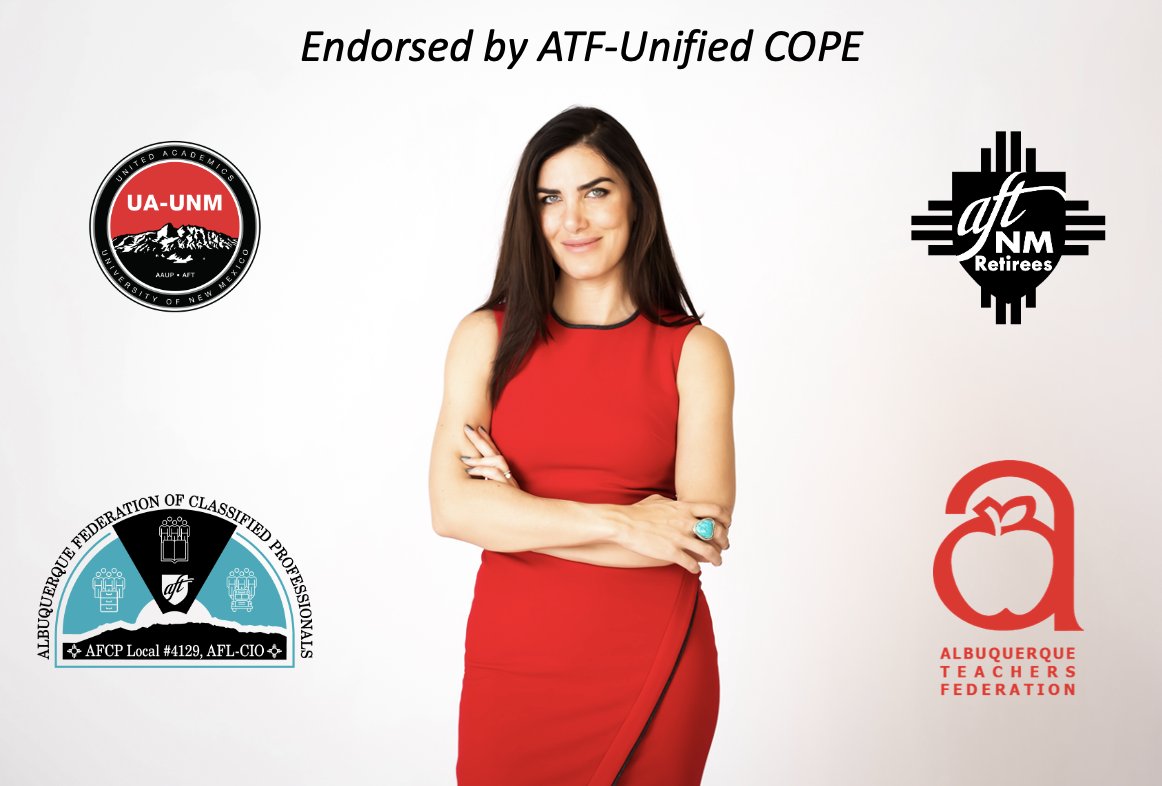 Thank you to the Albuquerque Teachers Federation's Committee on Political Education for endorsing my re-election campaign. I support your efforts to improve the conditions of teaching and learning in our public schools. #anewday4NM #nmleg #nmpol #community  @atfunion