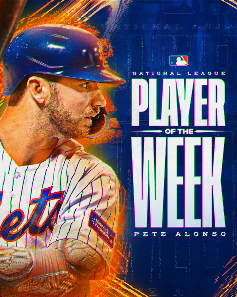 The Polar Bear is your National League Player of the Week 🐻‍❄️