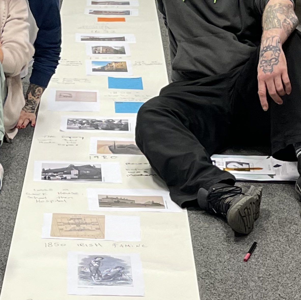 Thanks to all those who took part in our workshop today…co-creating a timeline of homelessness legislation from the ‘Statute of Cambridge 1388’ to the modern day. This will form part of our @HistoricEngland funded ‘Historical Perspectives of Homelessness’ exhibition in October