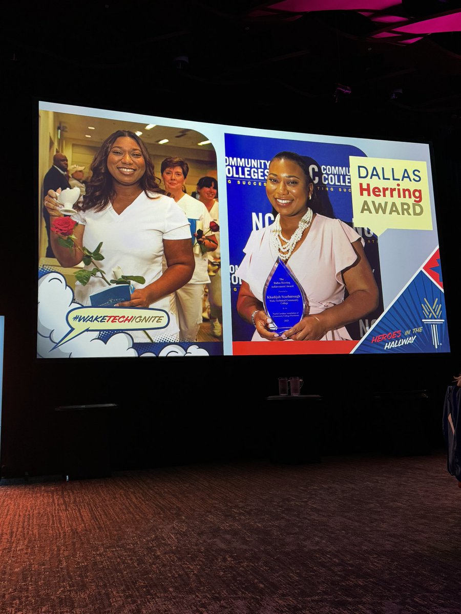 LaurieCl13's tweet image. Kahdijah Scarborough is a superhero. Once homeless after aging out of the foster care system at 18, she graduated from @waketechcc and is now a psych nurse at 
@HopkinsMedicine #WaketechIGNITE