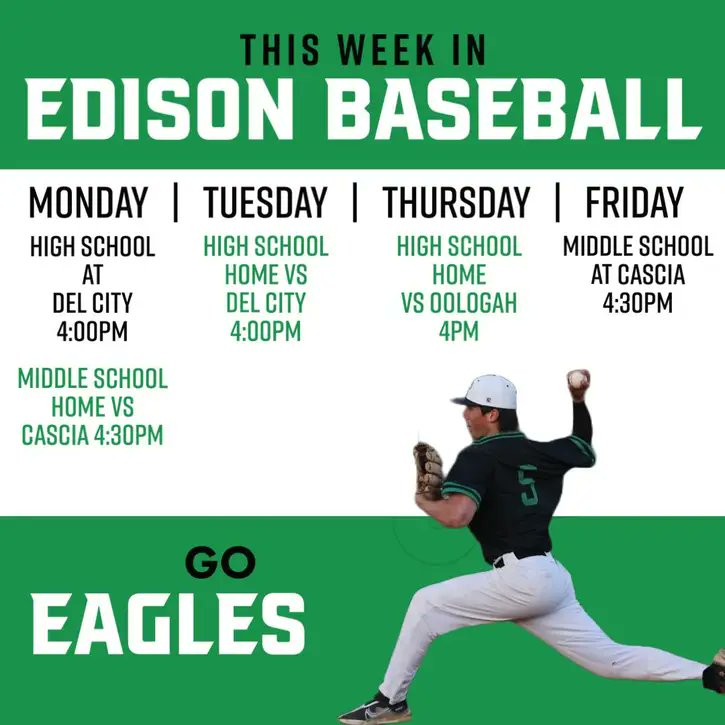 Edison Eagles Prep Baseball (@edisonprepbb) on Twitter photo 