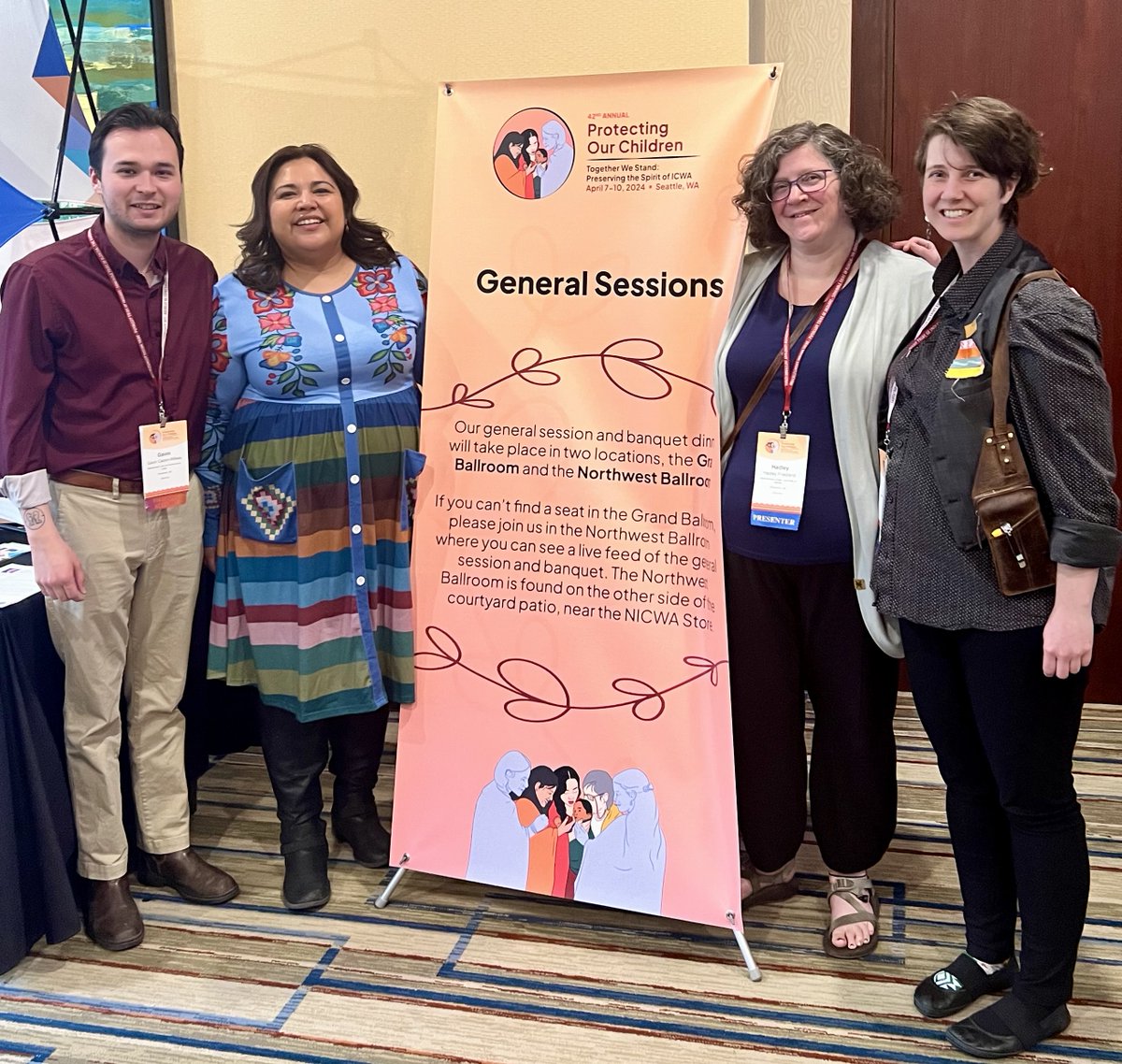 Members of the WLGL Team went to Seattle to attend the 42nd annual Protecting Our Children conference hosted by NICWA. @NativeChildren

In addition to presenting, the team learned about the powerful work happening in Indigenous child welfare on both sides of the border.