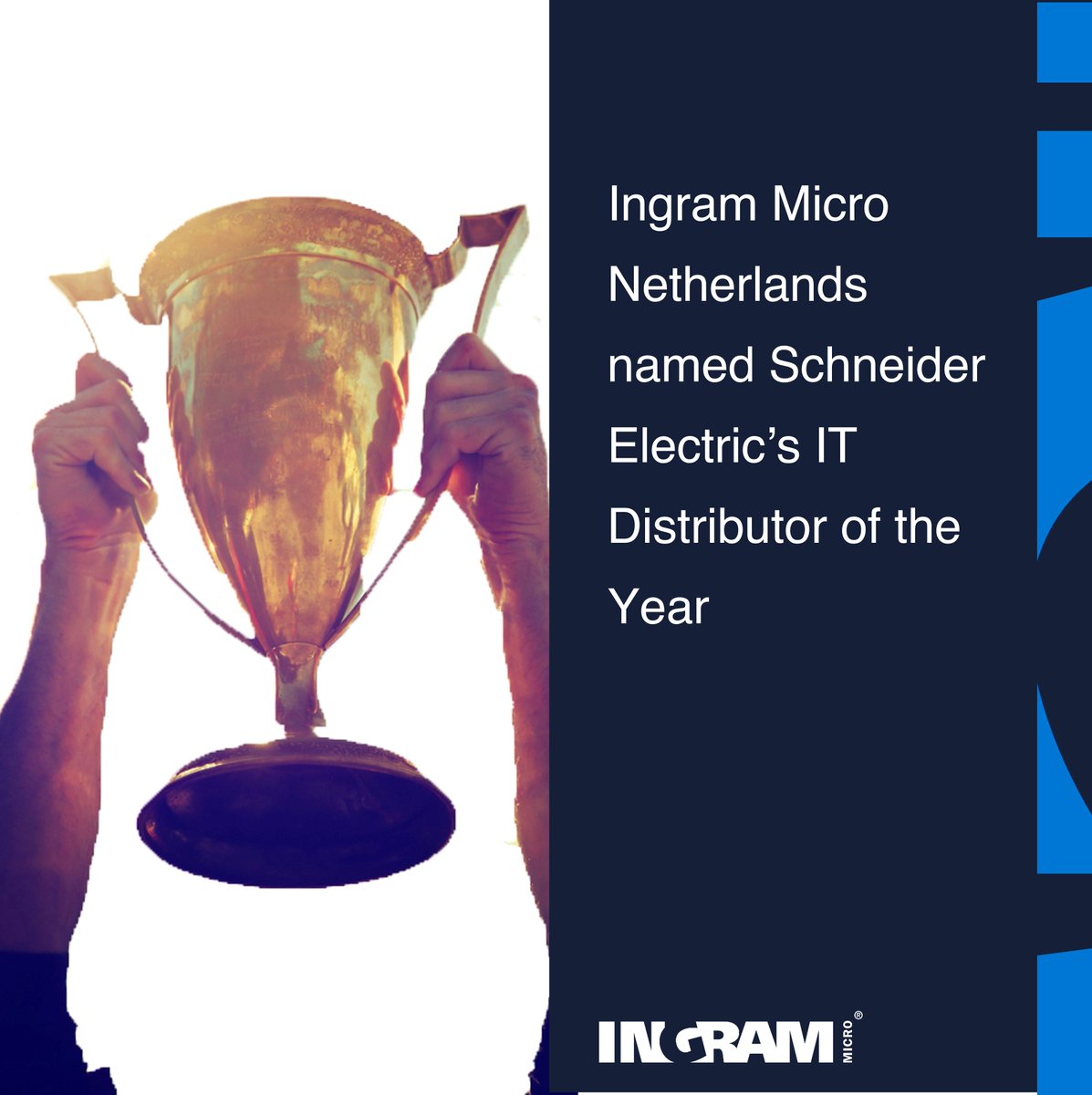 Proud moment alert! Yesterday at Schneider Electric’s IT Partner Awards, Ingram Micro Netherlands took home the vendor’s 2023 IT Distributor of the Year award for a fifth straight year. Thank you, Schneider Electric for this esteemed honor! #IngramMicro @IngramMicroNL