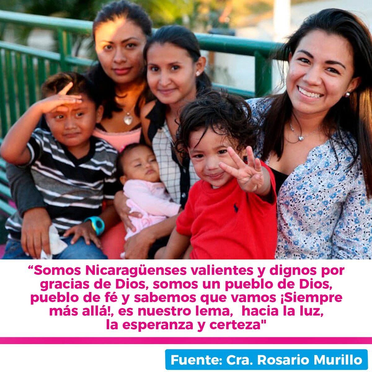 #4519LapatriaLaRevolución 🔴⚫️ Siempre Más Allá decía nuestro General de Hombres y Mujeres Libres, y vamos adelante las Familias esforzándonos todos los días para cumplir con nuestro destino de Seres Libres, que podemos trabajar con Dignidad, y prosperar en paz!

#Nicaragua 🇳🇮