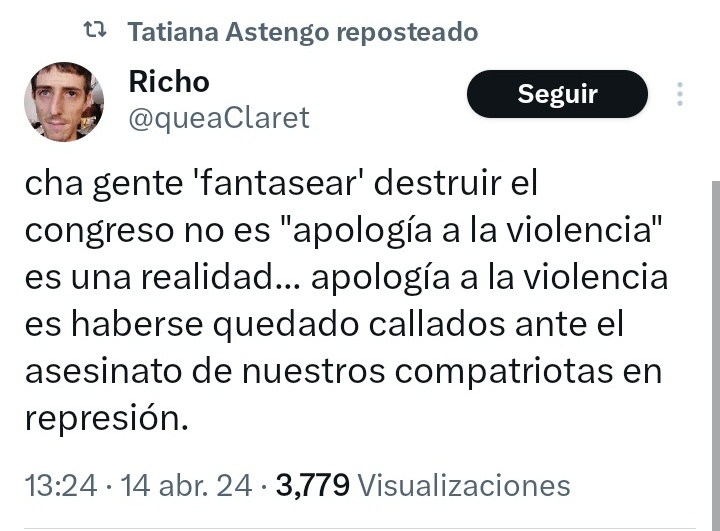 Izquierda Peruana Out Of Context (@IzquierdaPe) on Twitter photo 2024-04-15 20:38:45