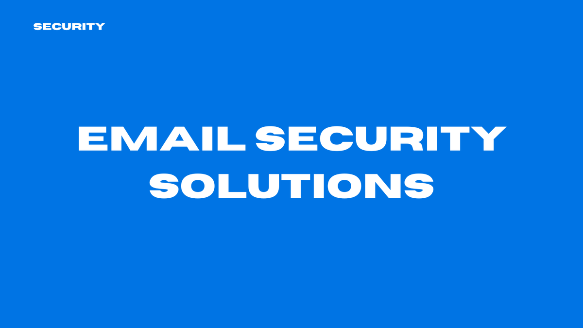Did you know that email remains one of the most vulnerable points in cybersecurity? Let's learn how email security solutions can spot suspicious sender addresses & URLs and block malicious attachments #EmailSecurity #CyberSecurity