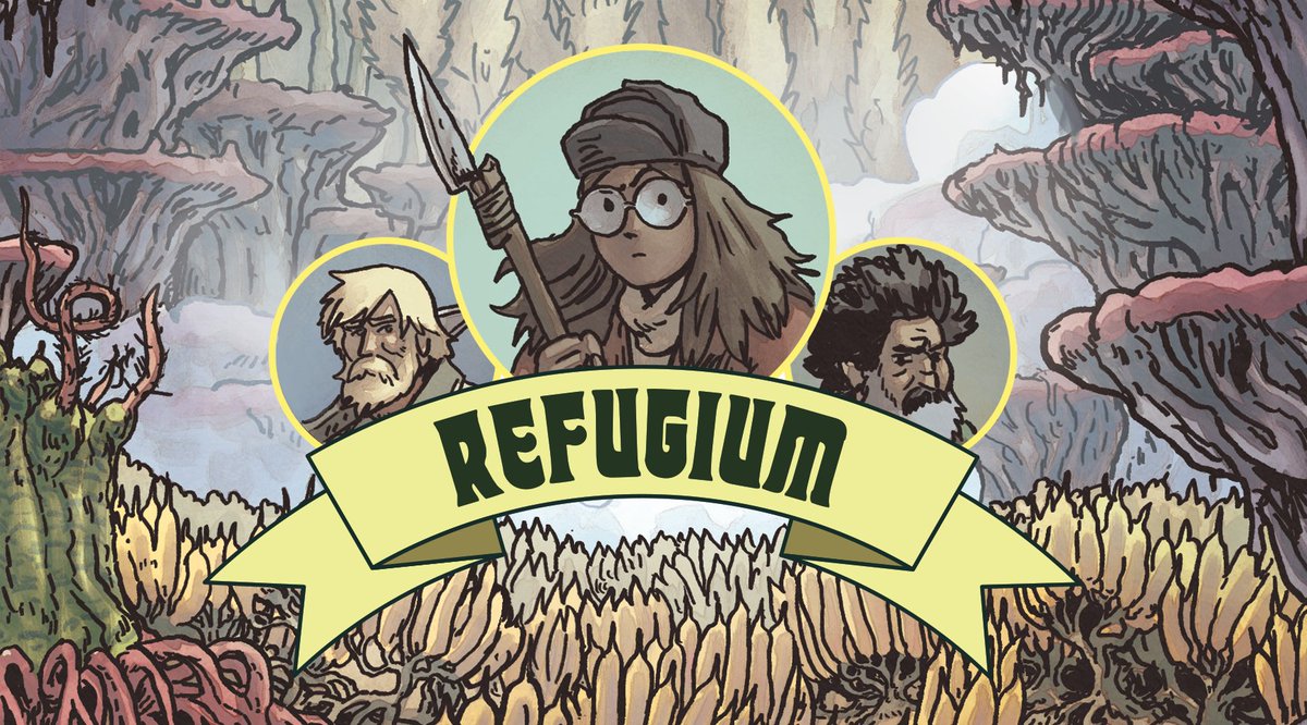 a reminder - the kickstarter for REFUGIUM, the sequel to GRIZ GROBUS, launches tomorrow!