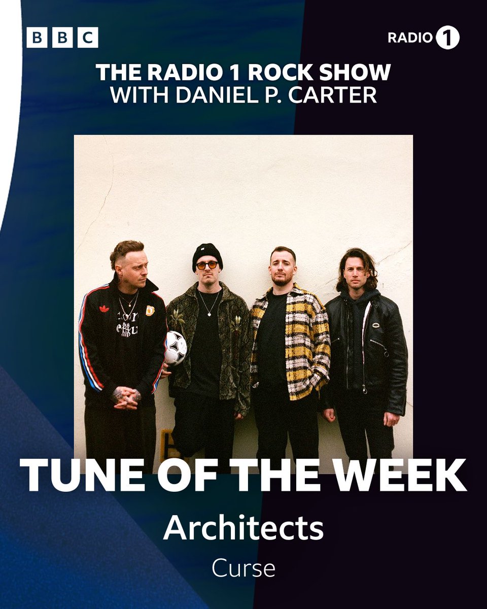 Architectsuk's tweet image. Check out Curse on the @Radio1RockShow with @DanielPCarter tonight from 11PM BST 

bbc.co.uk/sounds/play/li…