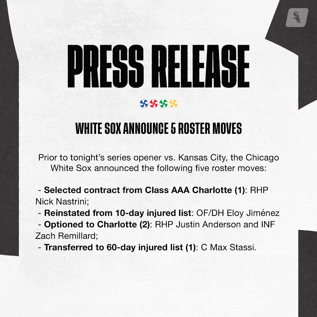 Chicago White Sox (@whitesox) on Twitter photo 2024-04-15 20:41:41