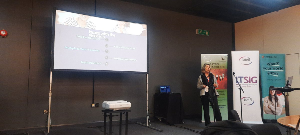Txellblanco's tweet photo. Fantastic Pre-conference day with interesting presentations on integrating inclusive practices and technology in education. #IATEFL2024 @iatefl_ltsig @IATEFLResig https://t.co/8a2UjXNDzt