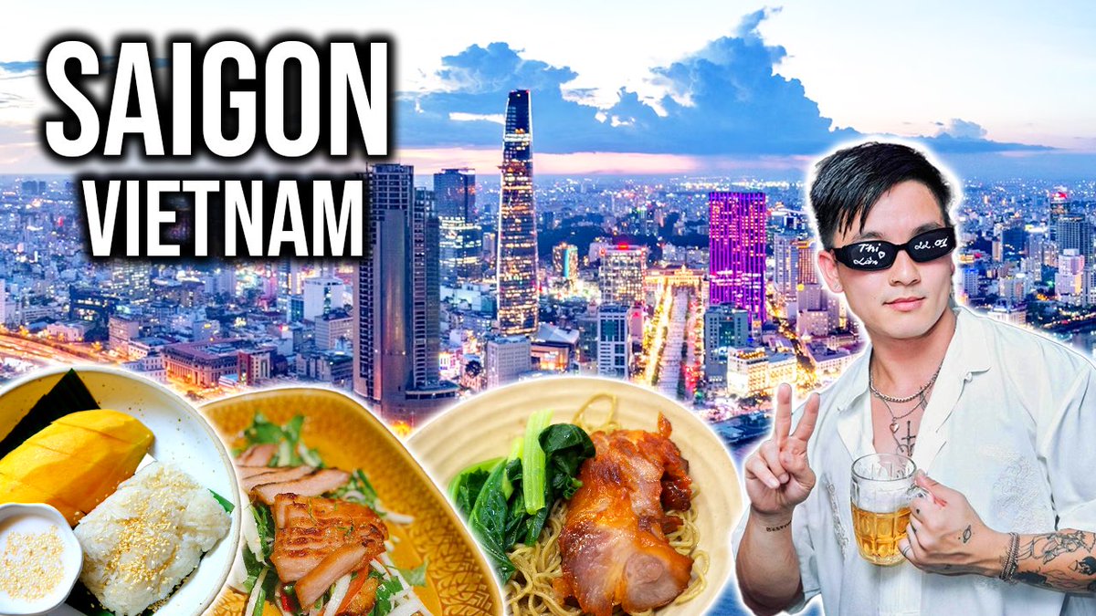 LoonKDo's tweet photo. Part 1 of Saigon Food Tour &amp; Travel Vlog Dropped!! #vietnam #food

https://t.co/hMrPaLShB1 https://t.co/DcAxB0q8RT