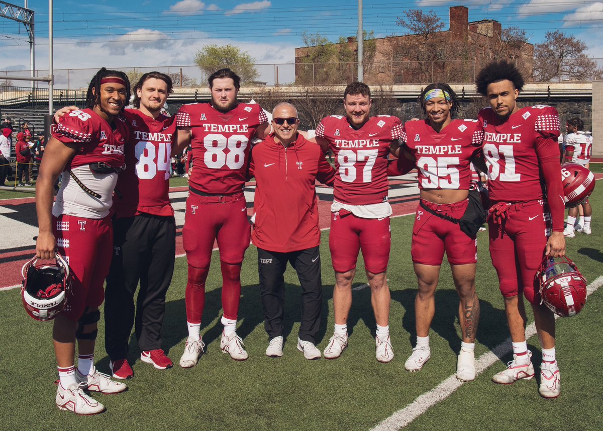 GREAT spring with the BOYS! So much GROWTH. So much LEARNING. So much DEVELOPMENT. So much STILL ON THE BONE! Looking forward to the NEXT STEPS in the PROCESS with this HUNGRY group of TEs. #JustPlayReallyHard #NextPlayMentality