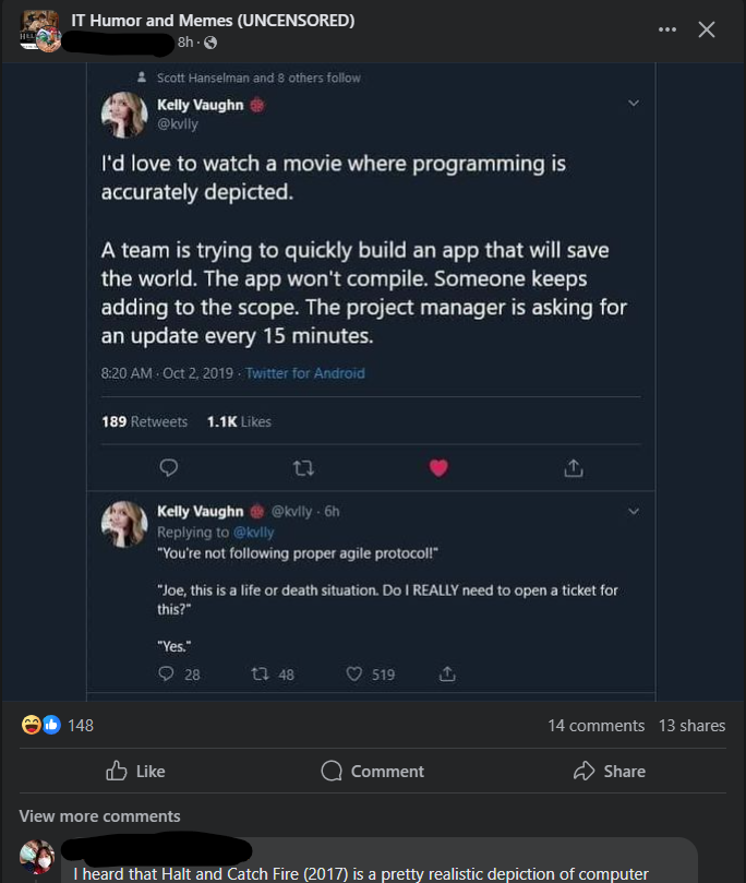 atrain2324's tweet photo. You're a meme @kvlly on Facebook.  Take a bow 😀 https://t.co/DhzxSwyR1k