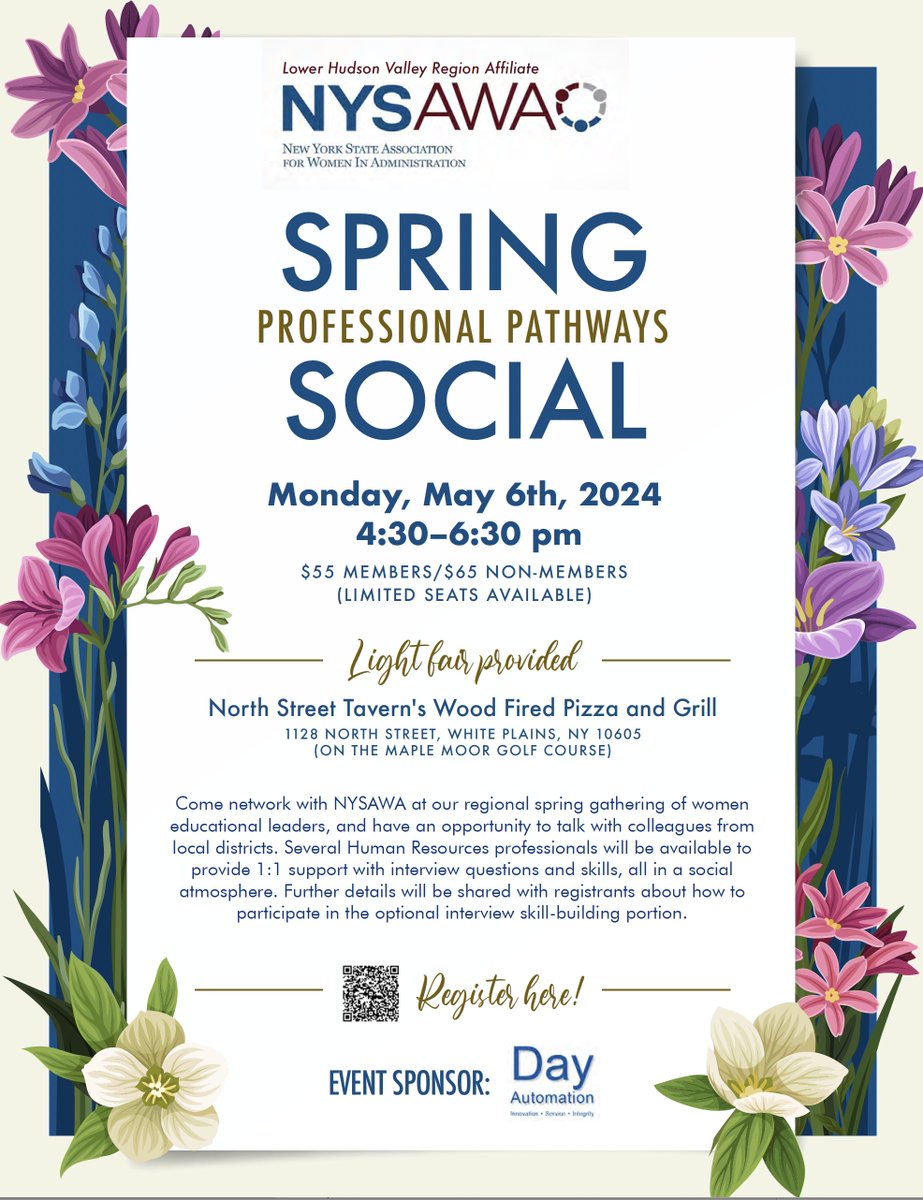 LynnAllenEdD's tweet image. Mark your calendars for the anticipated LHV regional&apos;s @NYSAWA affiliate Spring event coming up on May 6!  Hope to see you there!  @NYS_AWA @LHV_NYSAWA @DrcarrollPC @TashaPLPM