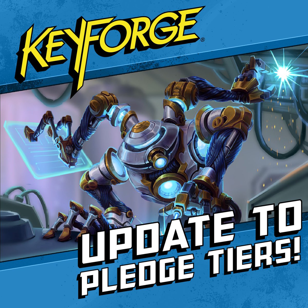 We went back to the drawing board on the upcoming KeyForge: Æmber Skies Gamefound campaign reward tiers. We heard your feedback and made changes to better align with what we and you want from each tier. Check out the changes now!

buff.ly/3xu7V1V