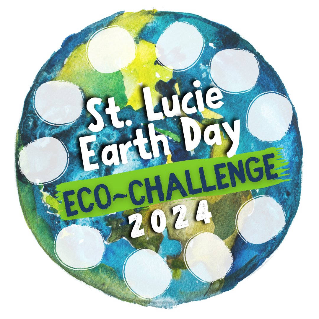 Be sure to stop at the St. Lucie Earth Day festival entrance to pick up your Eco-Challenge supplies and to check out the amazing prize baskets! Complete the challenge and enter to win! Visit StLucieEarthDay.com for details! #EarthDay #StLucieEarthDay #StLucieCounty